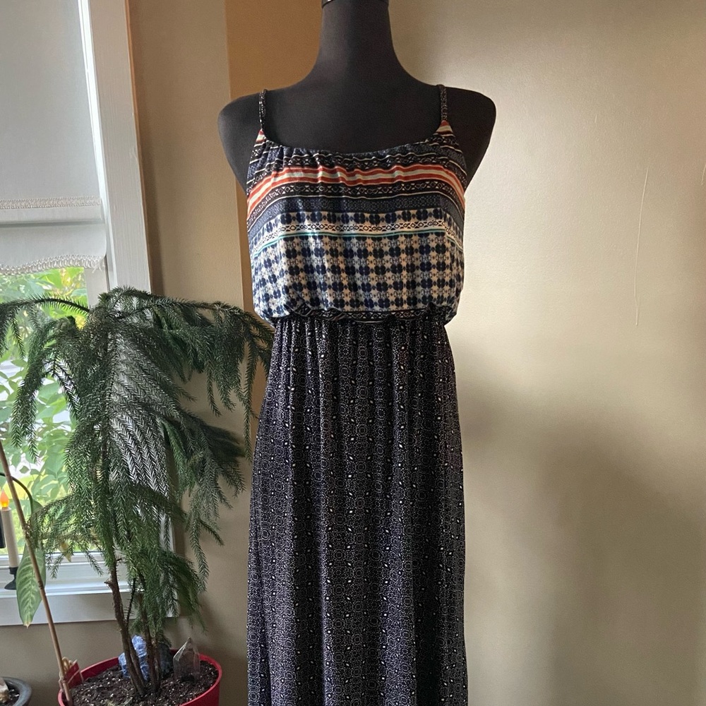 NEW! Maurices Print Maxi Dress